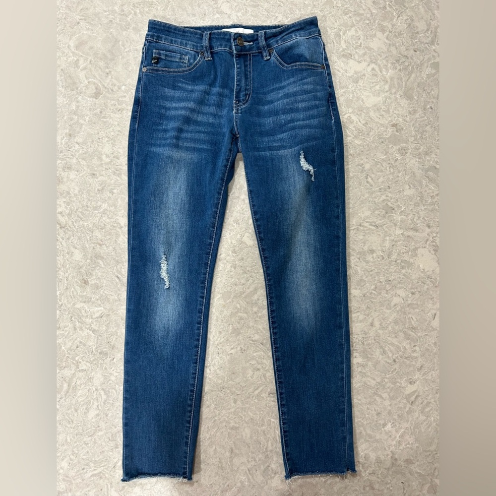 KanCan Jeans Estilo Distressed Skinny Ankle 2/26 Denim Womens